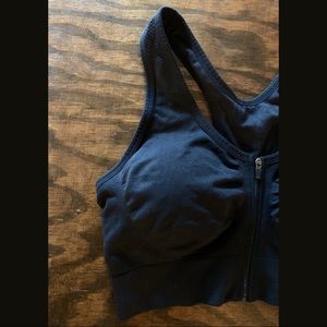 90 Degree Black Sports Bra